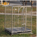 Heavy duty fancy galvanized outdoor dog kennels